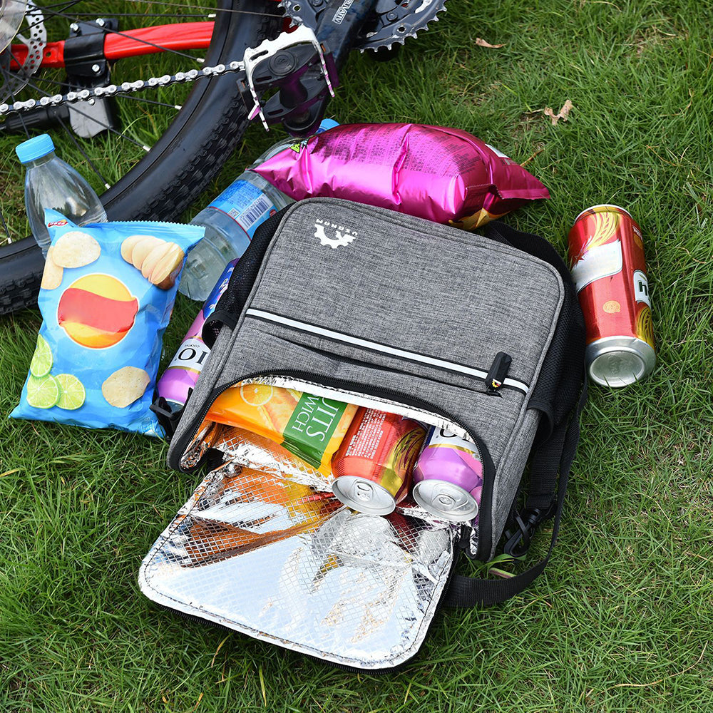 YSANAM YS114PS Electric Scooter Front Insulation Bag Bike Handlebar Hanging Storage Bag - Grey YSANAM YS114PS Electric Scooter Front Insulation Bag Bike Handlebar Hanging Storage Bag - Grey